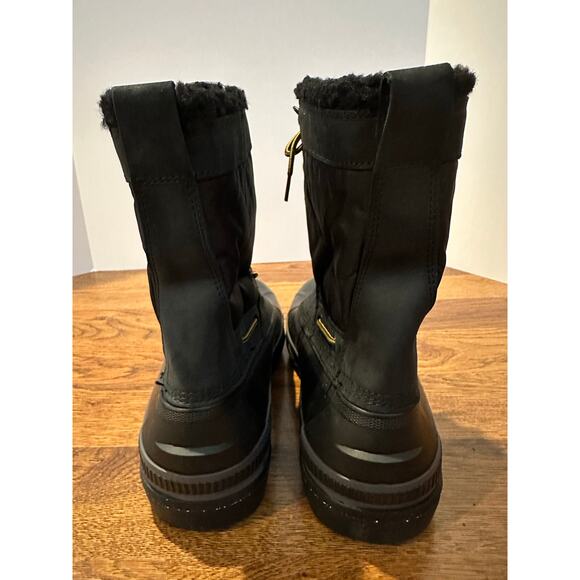 Sperry Men’s Ice Bay Tall Waterproof Shearling Snow Boots – Black – Size 11 - Picture 5 of 12